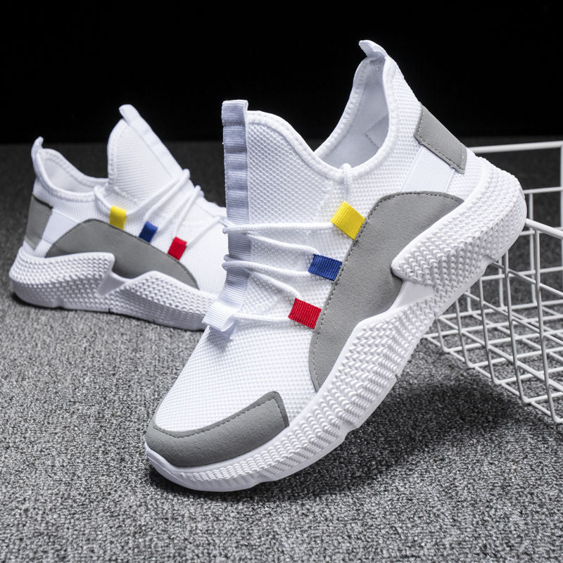 Women's Casual Lightweight White Sneakers