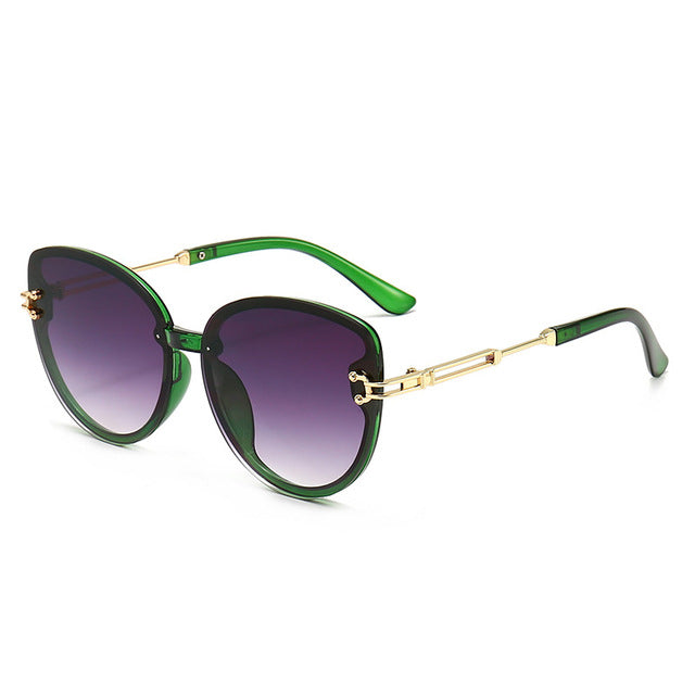 Imwete Cat Eye Gradient Sunglasses for Women UV400