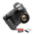 4K Digital Camera for Photography 42MP Vlogging Camera for YouTube 3" LCD Screen Anti-Shake18X Digital ZoomCompact Point and Shoot Digital Cameras for Travel