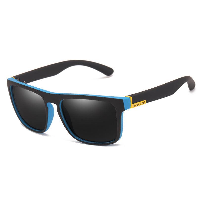 New Men's Sports Polarized Sunglasses Square Frame