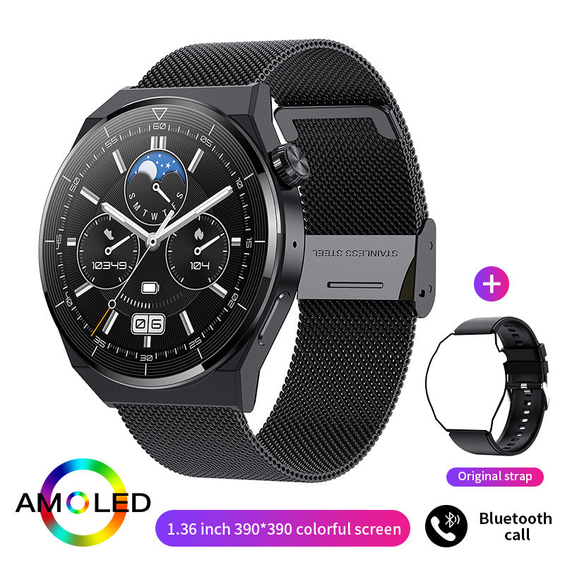 HK46 Smartwatch GT3 Pro with Bluetooth Calls and Music