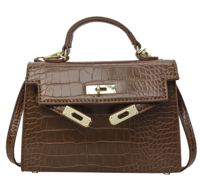 Women's Fashion Crocodile Pattern Shoulder Bag