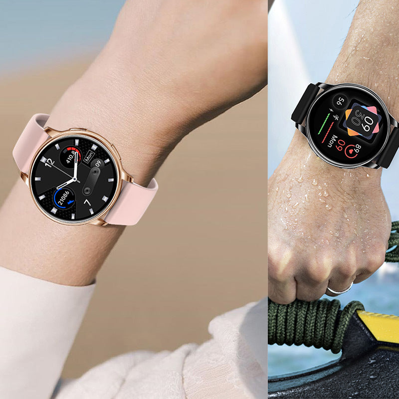 Y33 Smart Watch with Temperature, Heart Rate, and Bluetooth