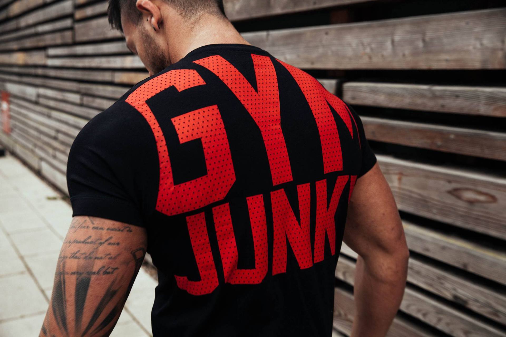 Men's Breathable Cotton Short Sleeve Workout T-Shirt
