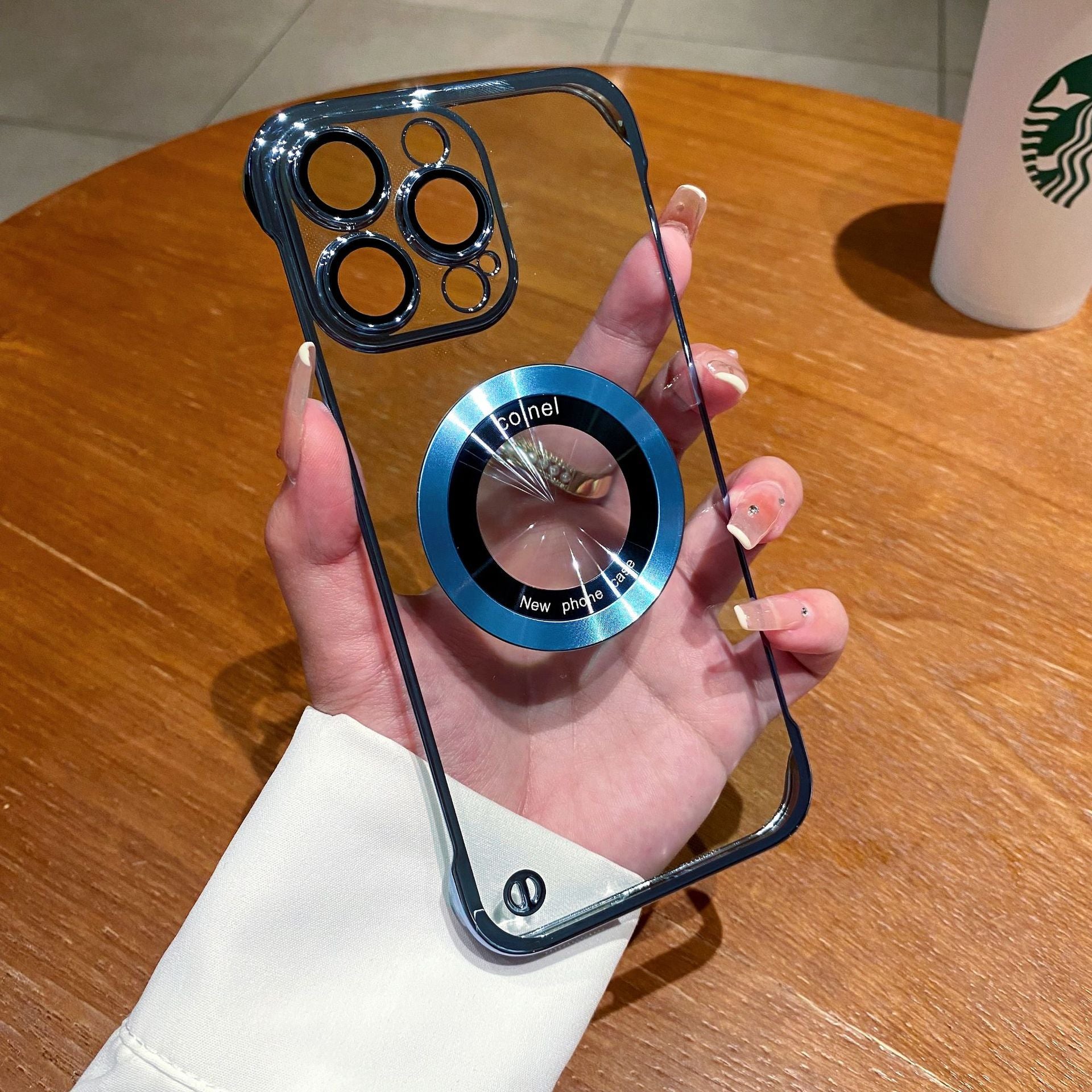 Magnetic Lens Phone Case for iPhone 12/13/15