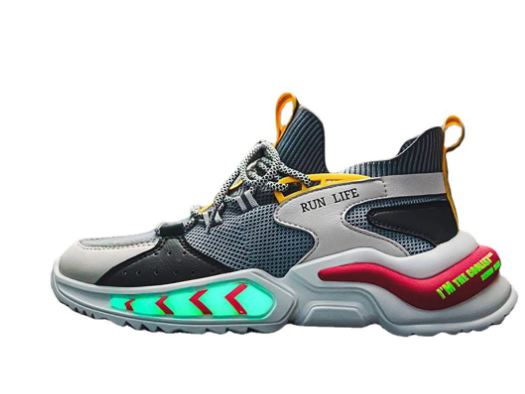 Men's Breathable Luminescent Casual Sneakers (2020)