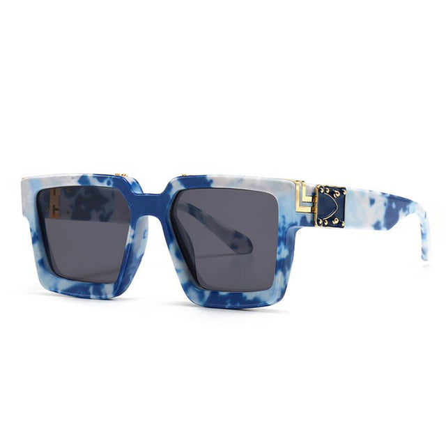 Retro Oversized Square Sunglasses for Men and Women