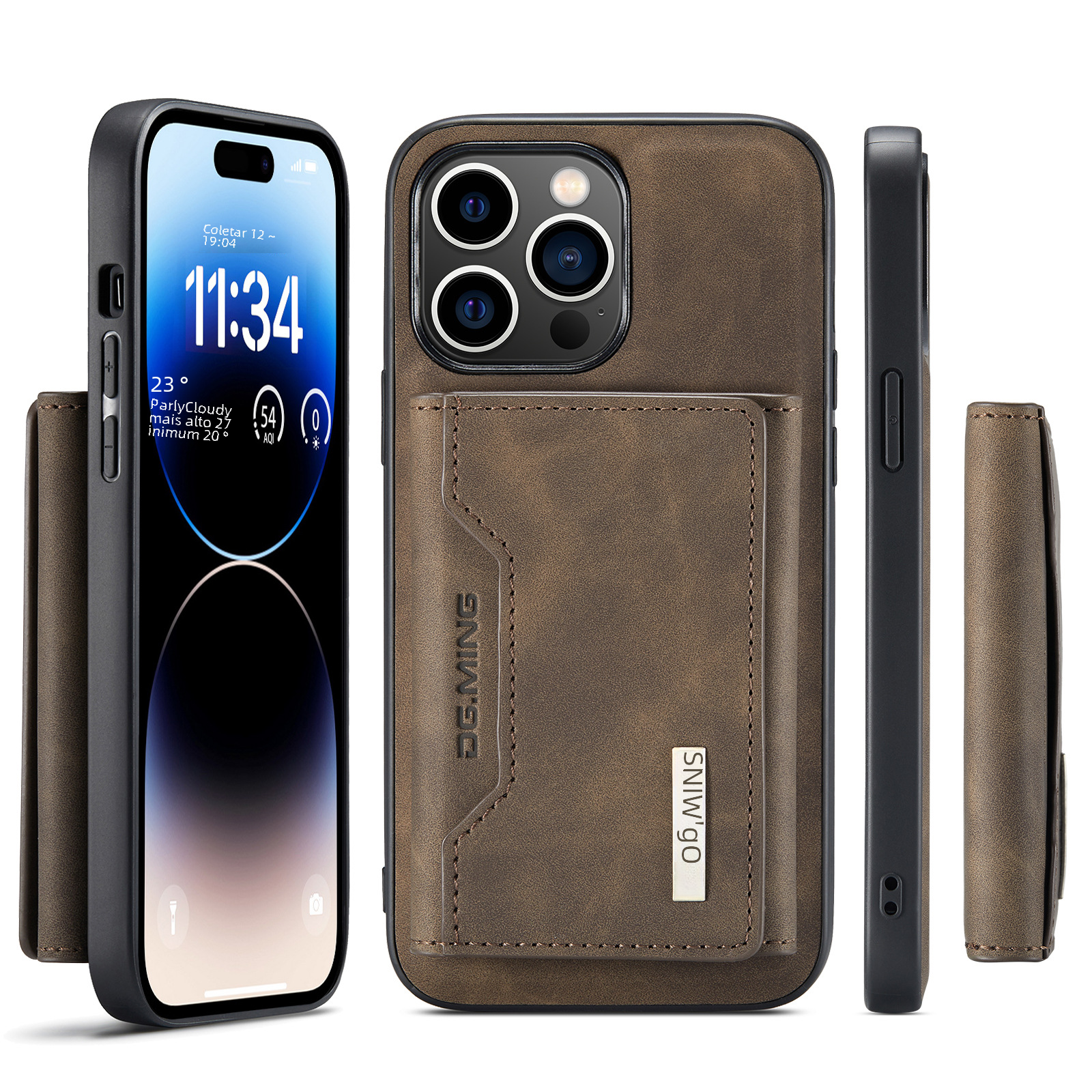 M2 Magnetic Card Case for iPhone 15 Pro Max & 14 Pro Max