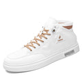 Men's High-Top Canvas Sneakers - Breathable Casual Shoes