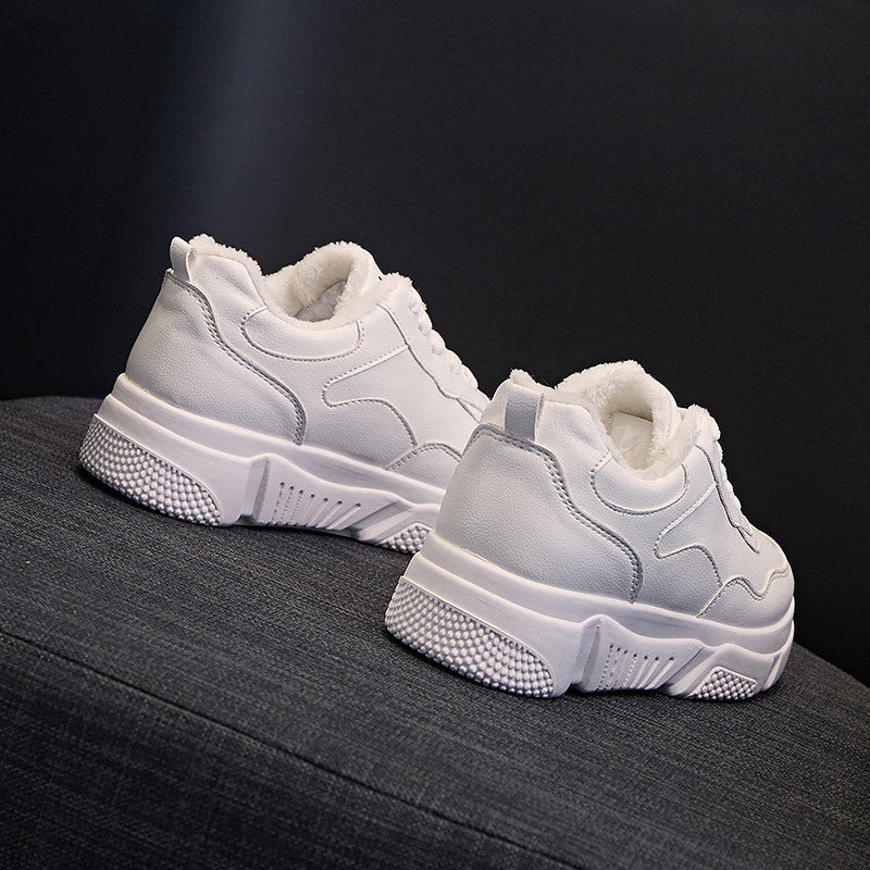 Women's 2020 Fashionable White Sneakers for Fall/Winter