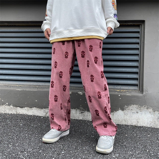 Oversize Loose Wide Leg Casual Pants for Men