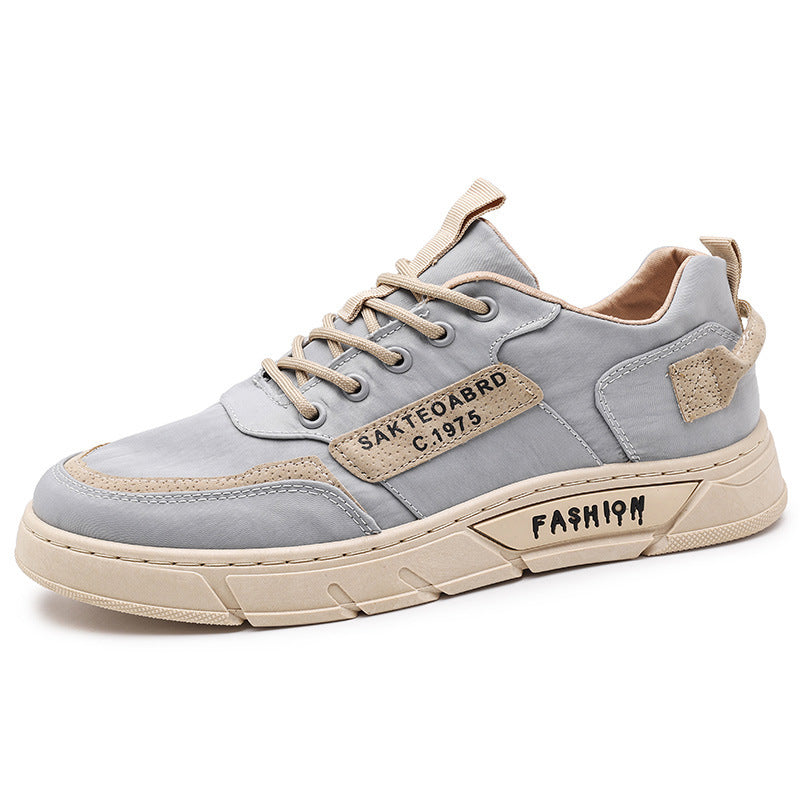 Men's Breathable Casual Lace-Up Sneakers for Outdoor Jogging