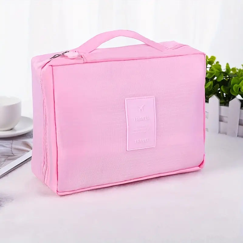 Large Capacity Makeup Bag for Toiletries and Travel