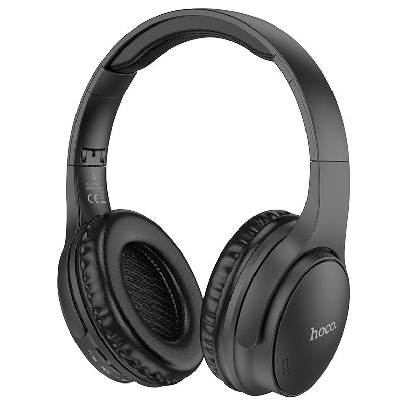 Foldable Wireless BT Headphones with Microphone and Bass