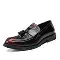 Luxury Crocodile Skin Leather Loafers for Men