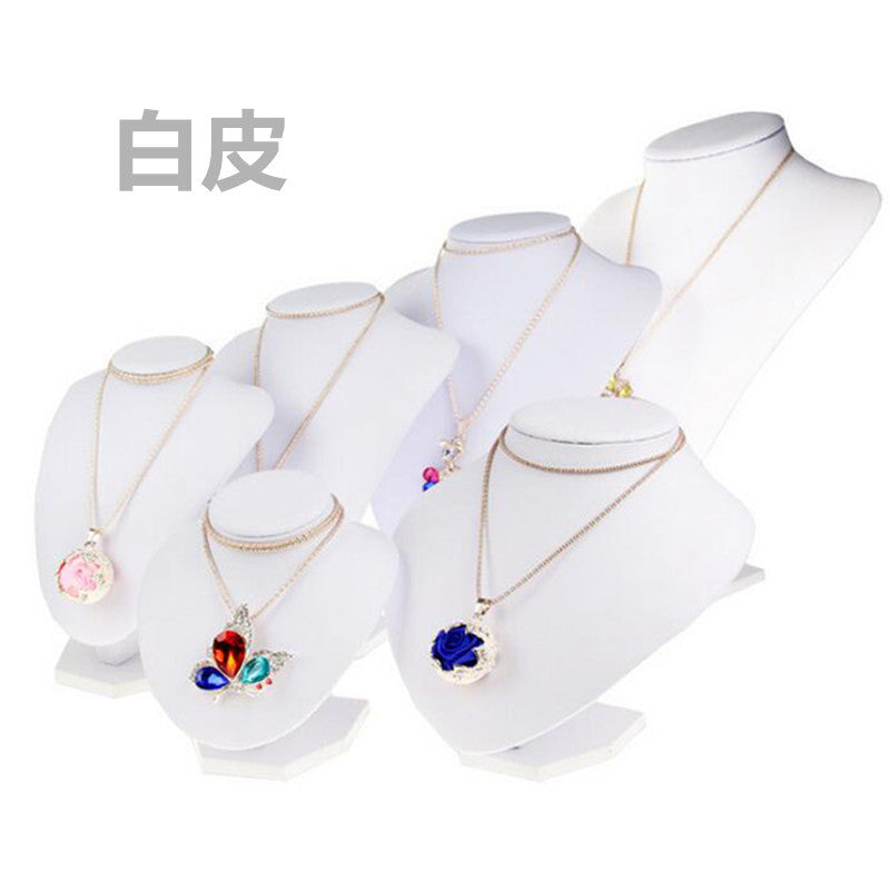 Velvet Jewelry Display Stand for Necklaces and Accessories
