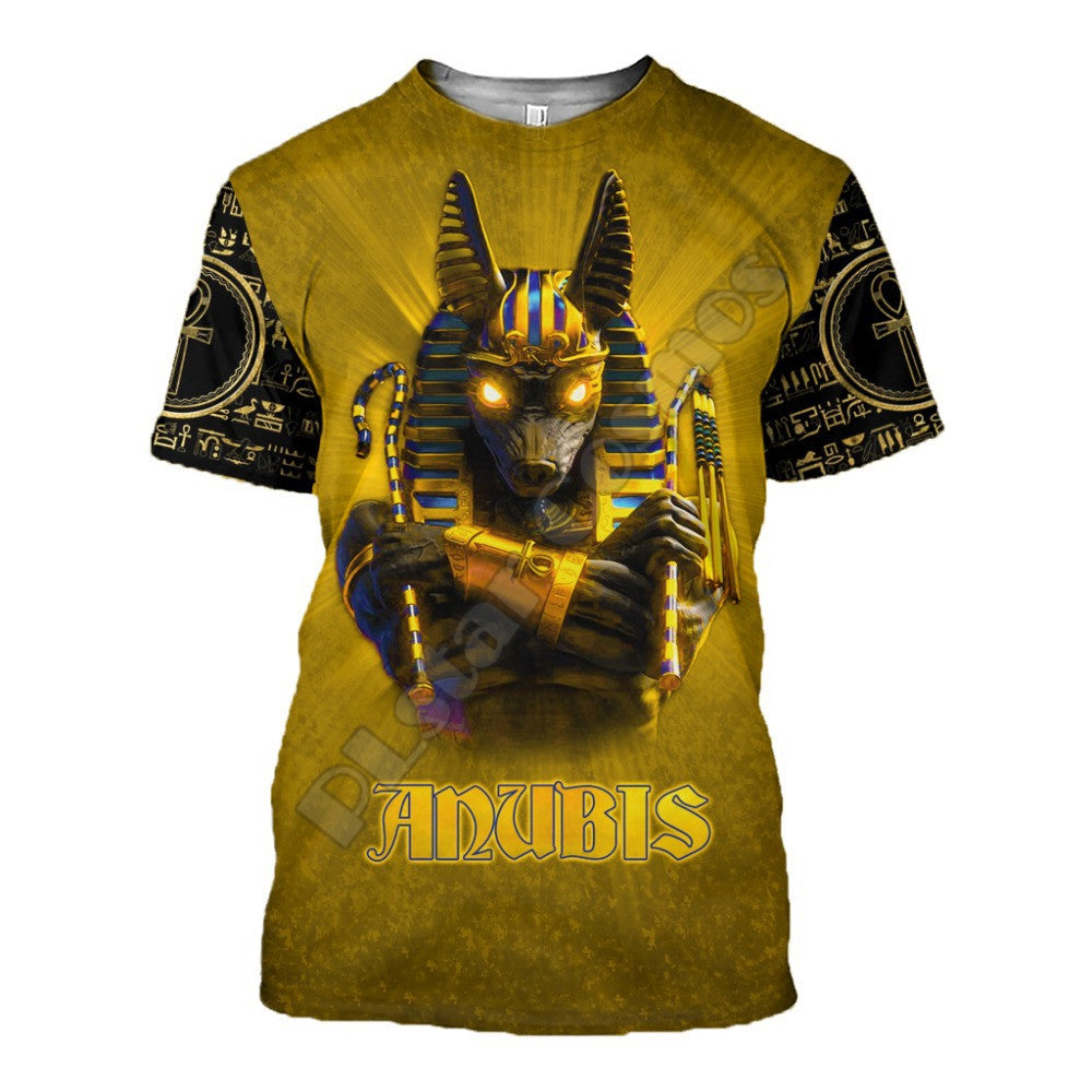 3D Printed Pharaoh Men's Short Sleeve T-Shirt