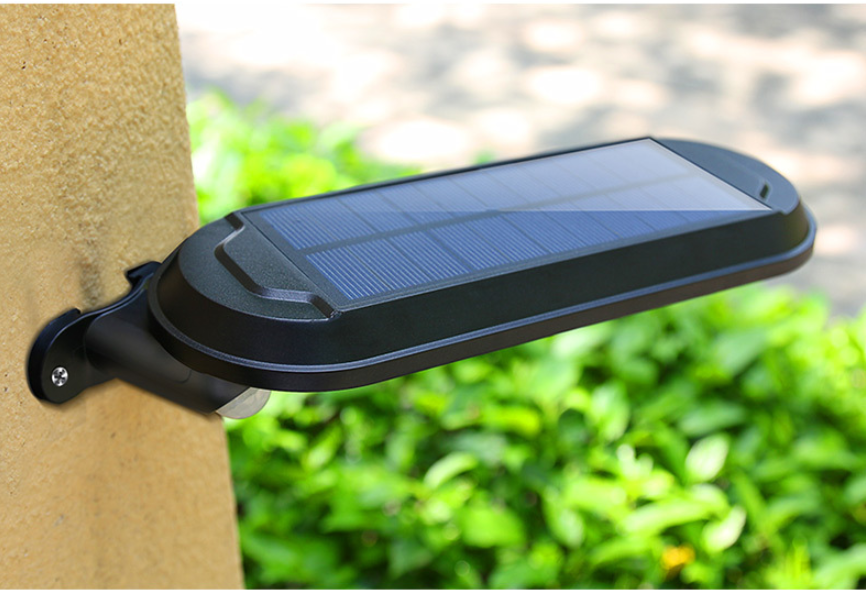 Solar Wall Light with Motion Sensor for Outdoor Use