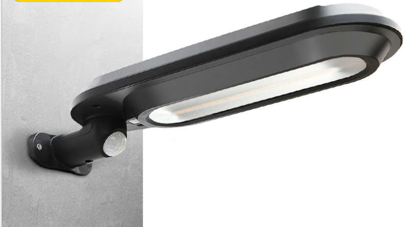 Solar Wall Light with Motion Sensor for Outdoor Use