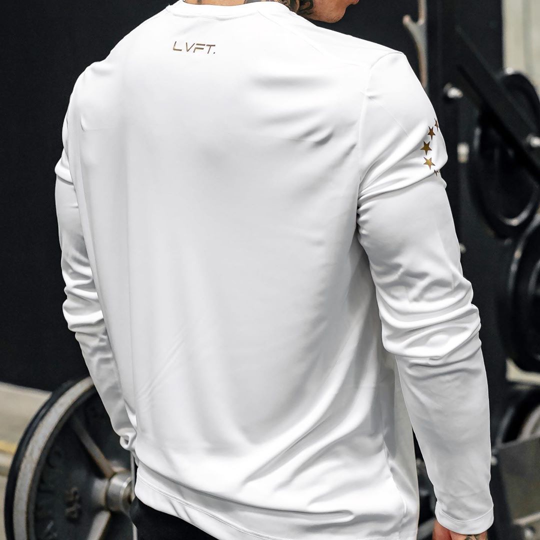 Men's Muscle Fit Long Sleeve Dry-Fit T-Shirt - LIVE FIT