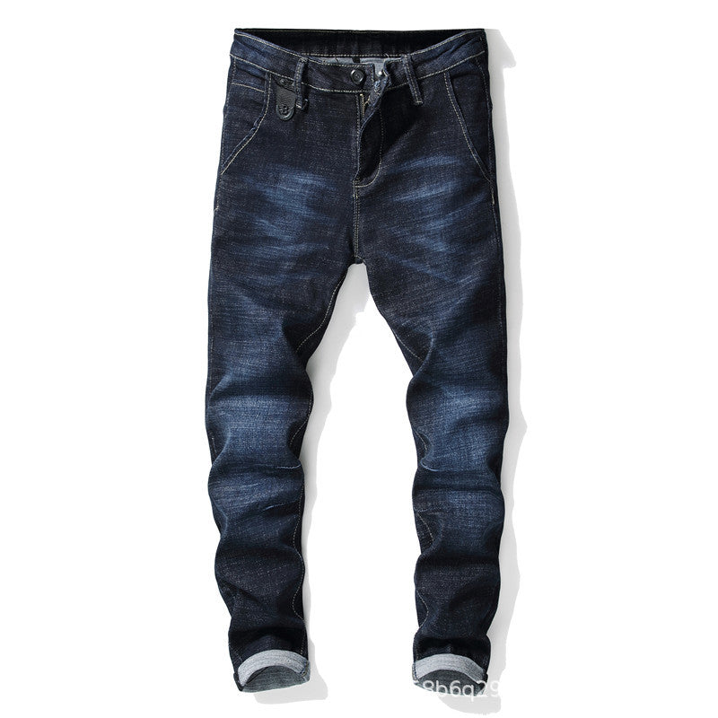 Men's Slim Fit Distressed Jeans - Fall/Winter Design