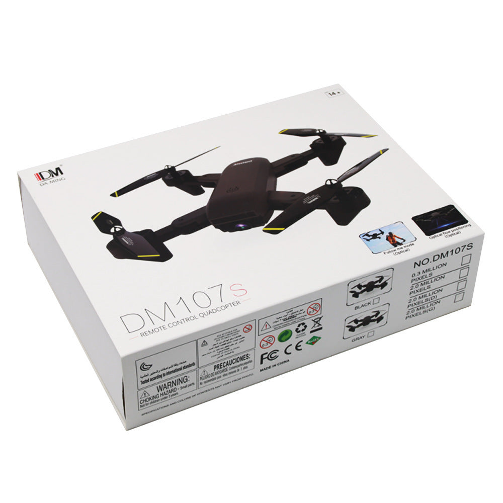 DM107S Foldable Drone with Dual Cameras and 4K HD