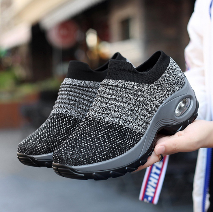 Women's Height Increasing Air Cushion Casual Dance Shoes