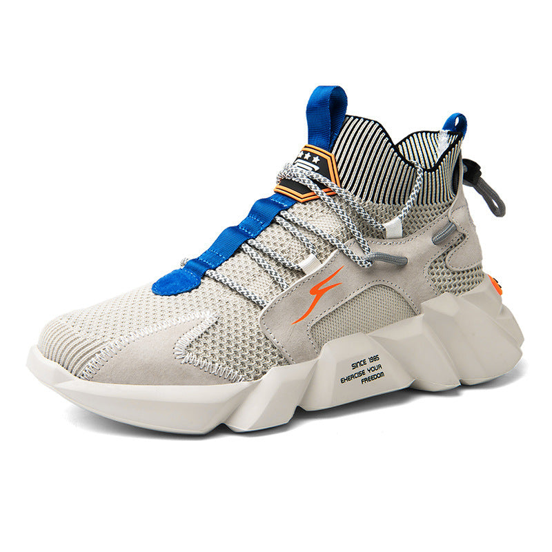 Men's Casual High-Top Breathable Sneakers (Trend 2020)
