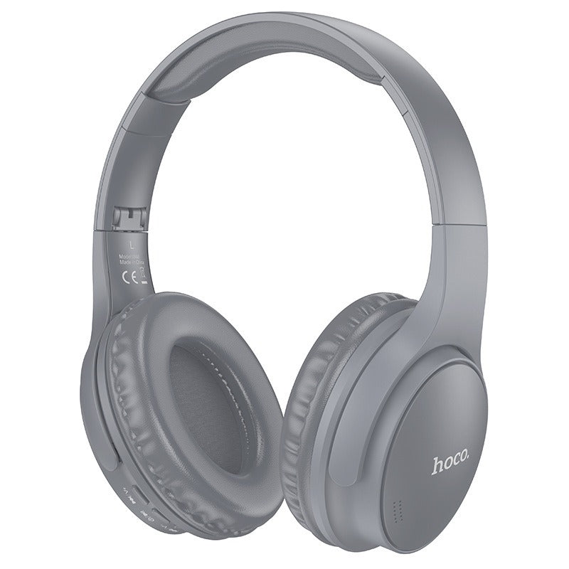Foldable Wireless BT Headphones with Microphone and Bass