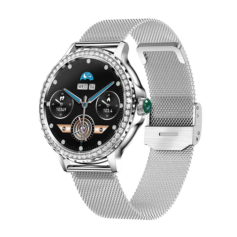 NX19 Bluetooth Smartwatch for Women with Health Monitor