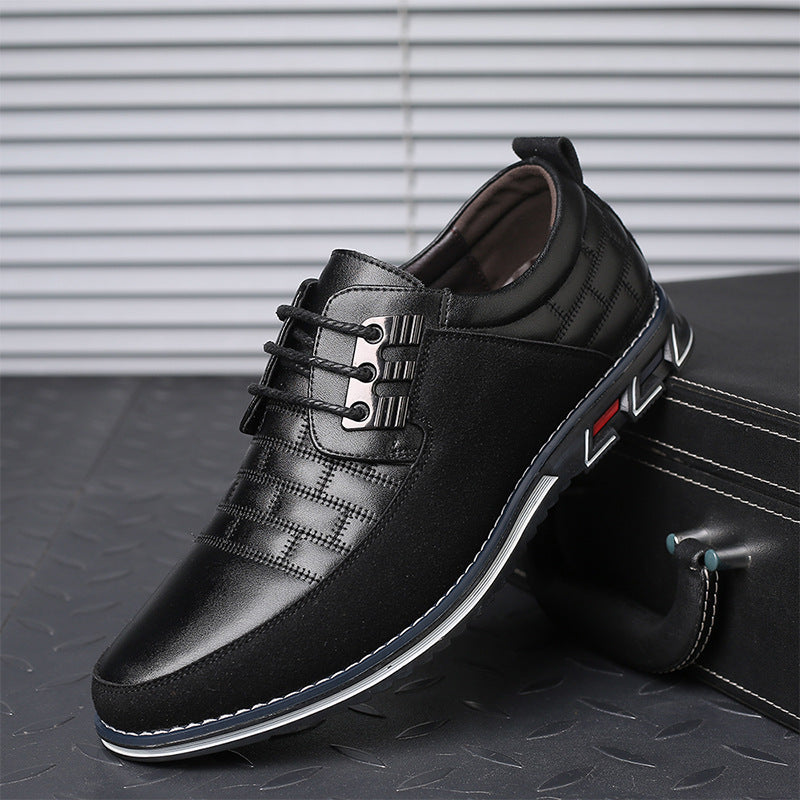 Breathable Casual Men's Leather Shoes