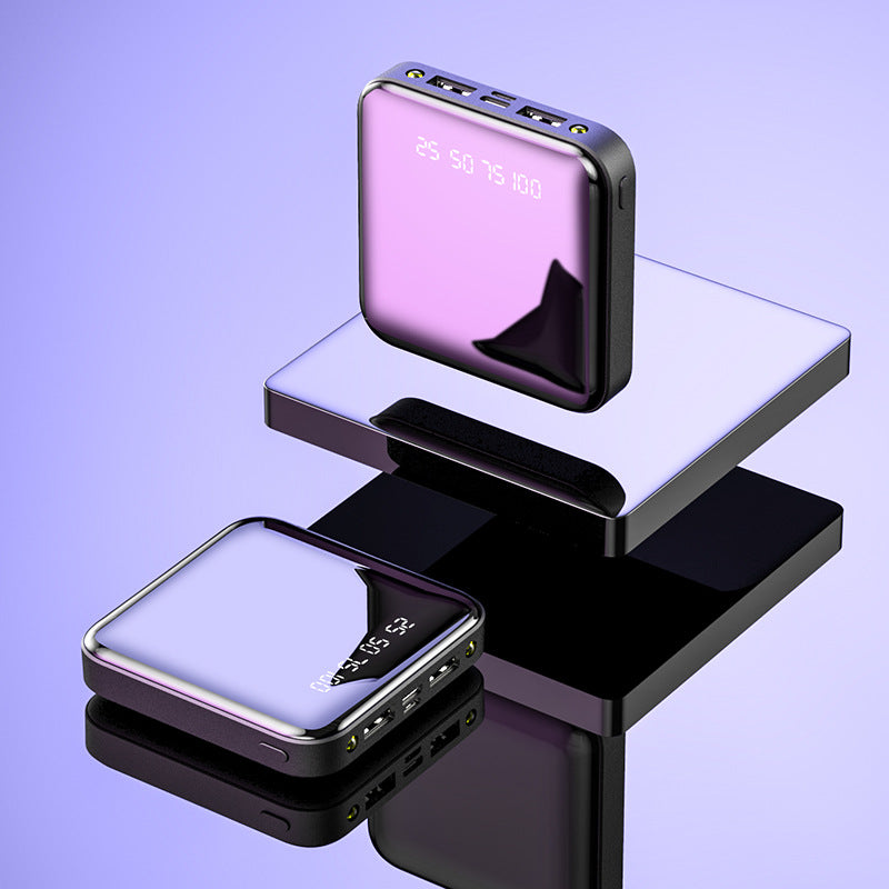 Mini Power Bank 20000mAh with Built-in Cable