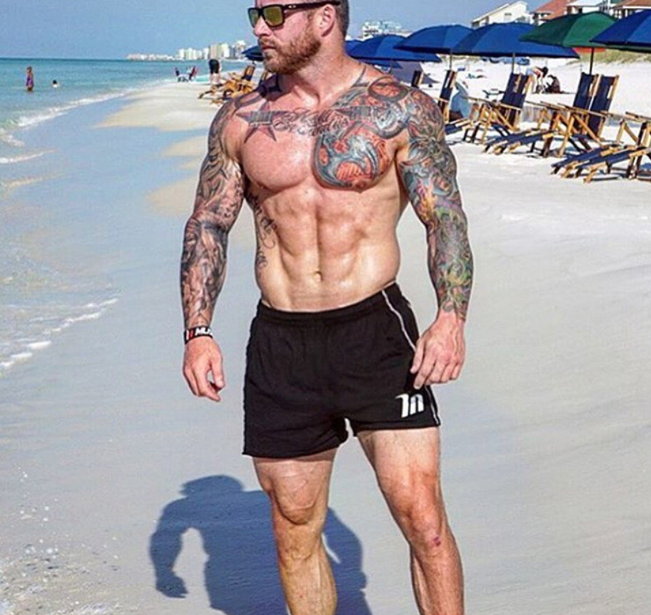 Muscle Boss Men's Summer Breathable Training Shorts
