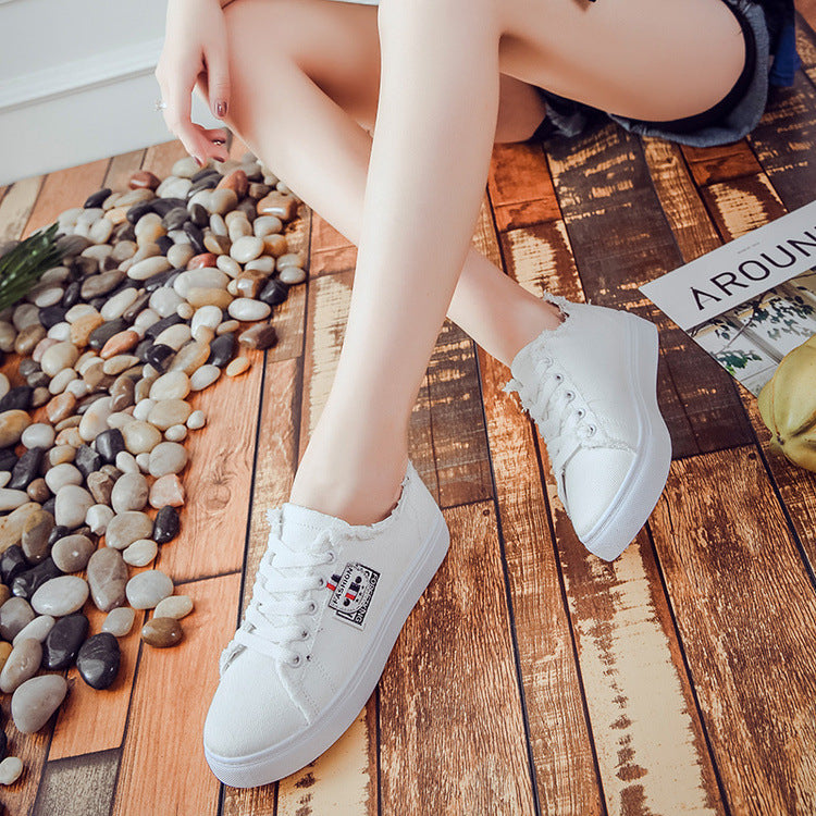 2020 Women's Summer Casual Lace-Up Canvas Sneakers