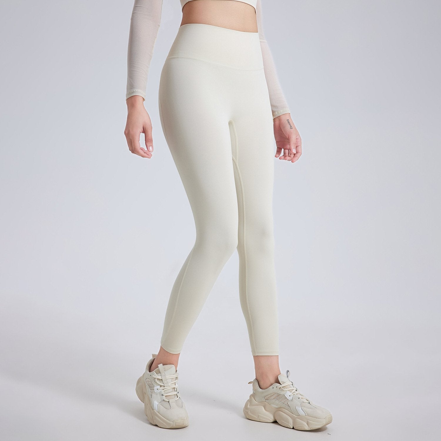 High Waist Peach Hip Lifting Yoga Pants for Women