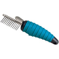 Master Grooming Tools Ergonomic Dematting Tools — Molded Tools for Grooming Dogs - 12-Blade Comb 6⅝"