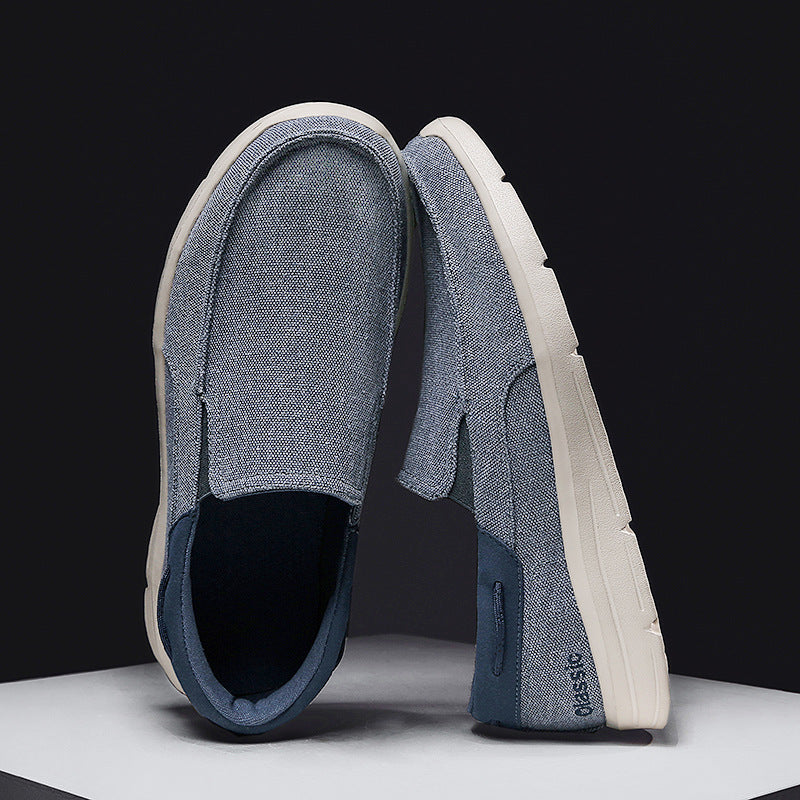 2023 Spring Summer Men's Casual Canvas Slip-On Shoes