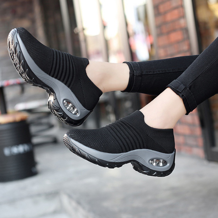 Women's Height Increasing Air Cushion Casual Dance Shoes