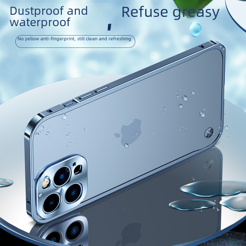 iPhone 15 Magnetic Case with Metal Frame and Full Protection