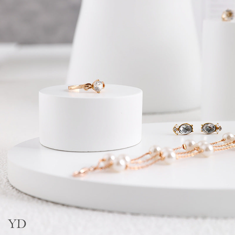 Jewelry Display Stand for Necklaces, Rings, and Earrings