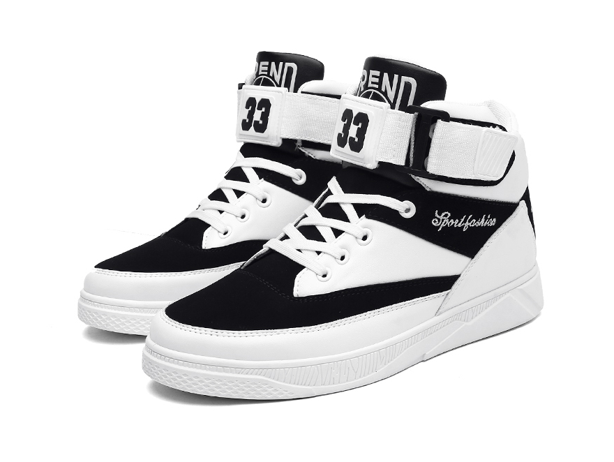 Men's High-Top Casual Korean Style Sneakers