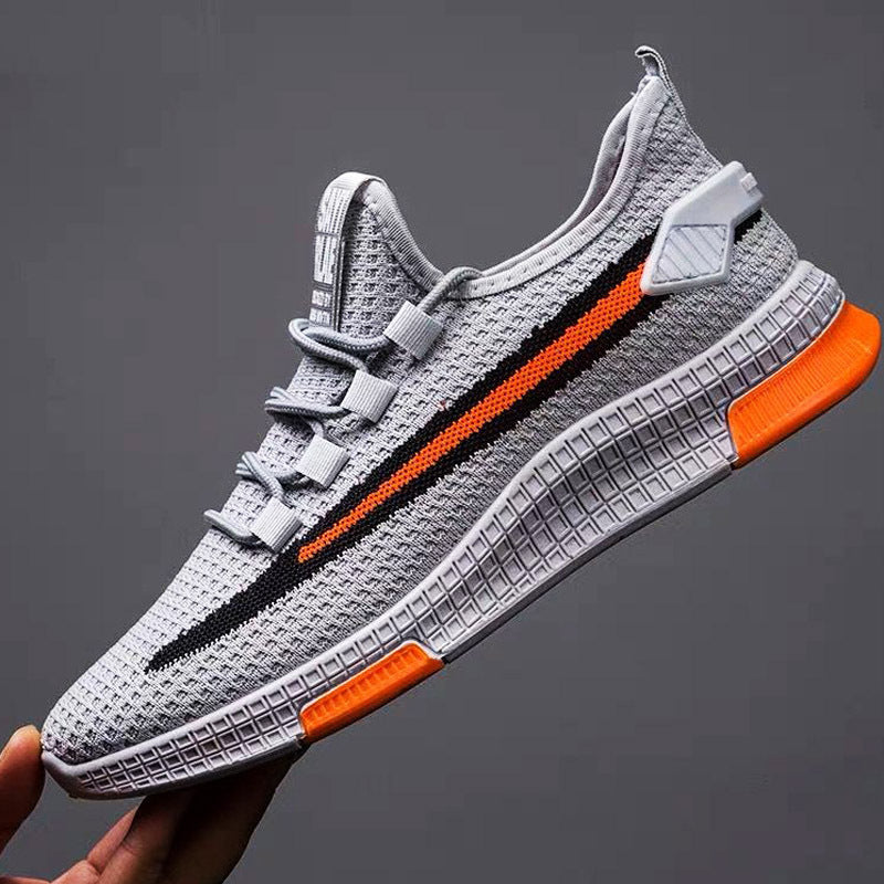 Men's Breathable Canvas Sneakers - Fall Collection