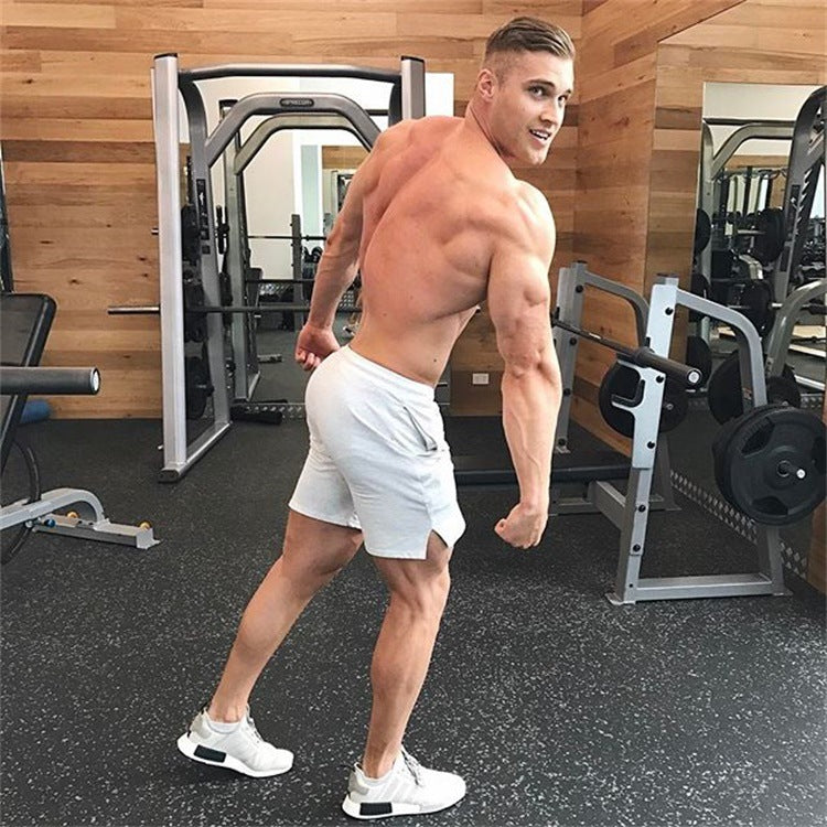 Men's Breathable Loose Running Shorts for Summer Training