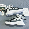 Men's High-Top Casual Sneakers - Trendy Korean Style