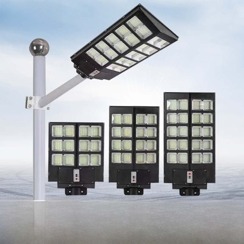 Mercedes-Style Solar Integrated Street Lamp with Sensor