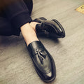 Korean Style Trendy Business Casual Leather Shoes for Men