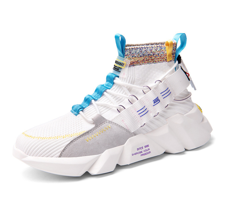 Men's Casual High-Top Breathable Sneakers (Trend 2020)