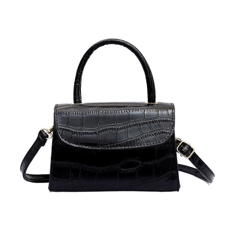 Fashionable Crocodile Pattern Mini Shoulder Bag