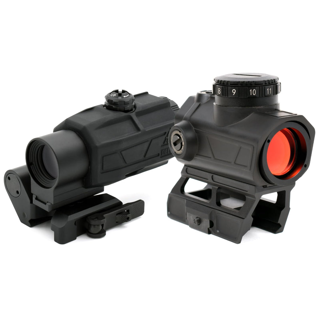 AT3™ Alpha + Delta Red Dot Kit - Includes Red Dot Sight & 3X Magnifier