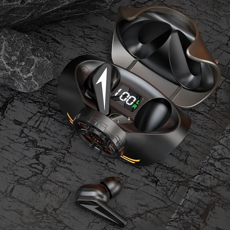 Wireless Earbuds with RGB Light and Hi-Fi Sound